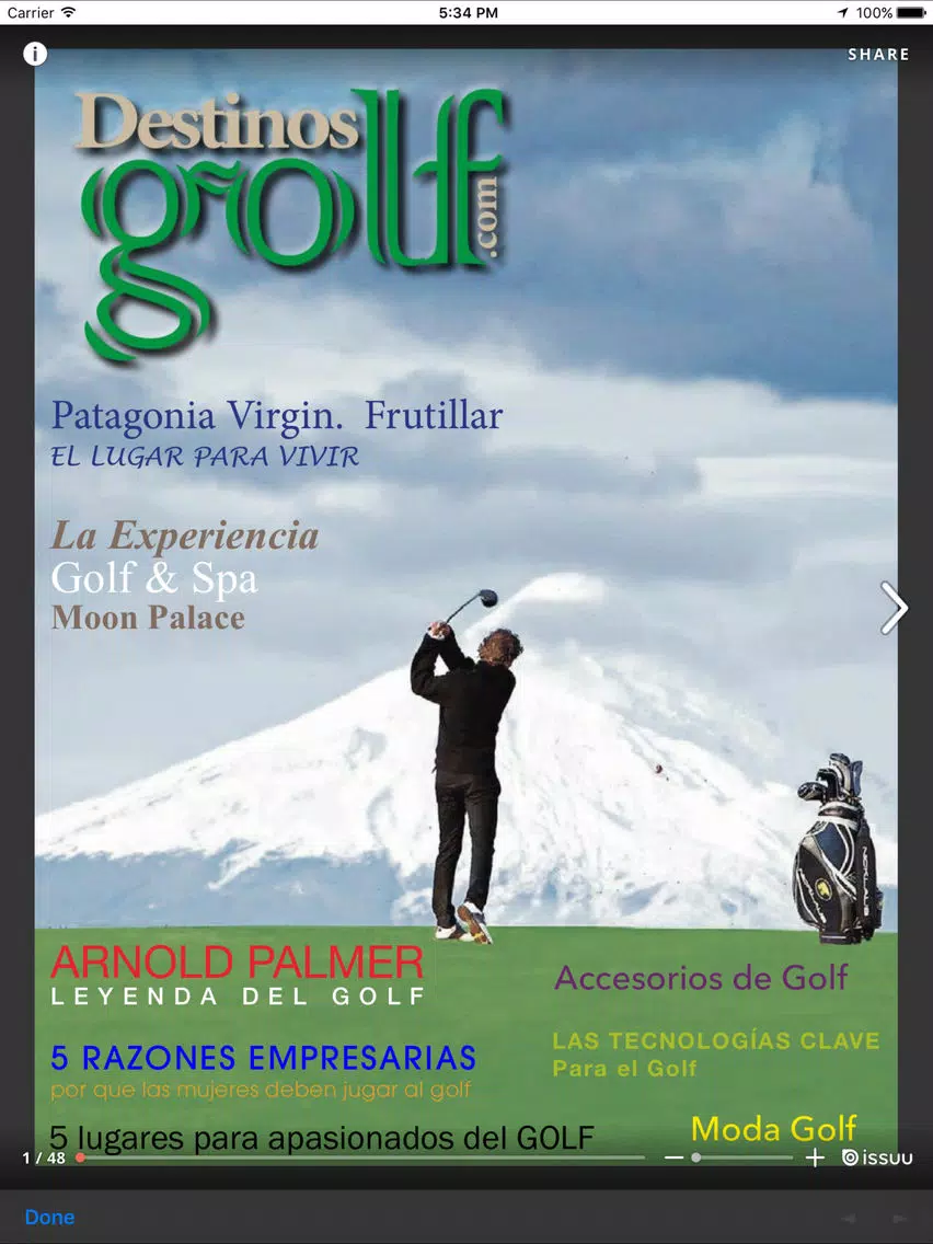 تصاویر Destinos Golf iPad 