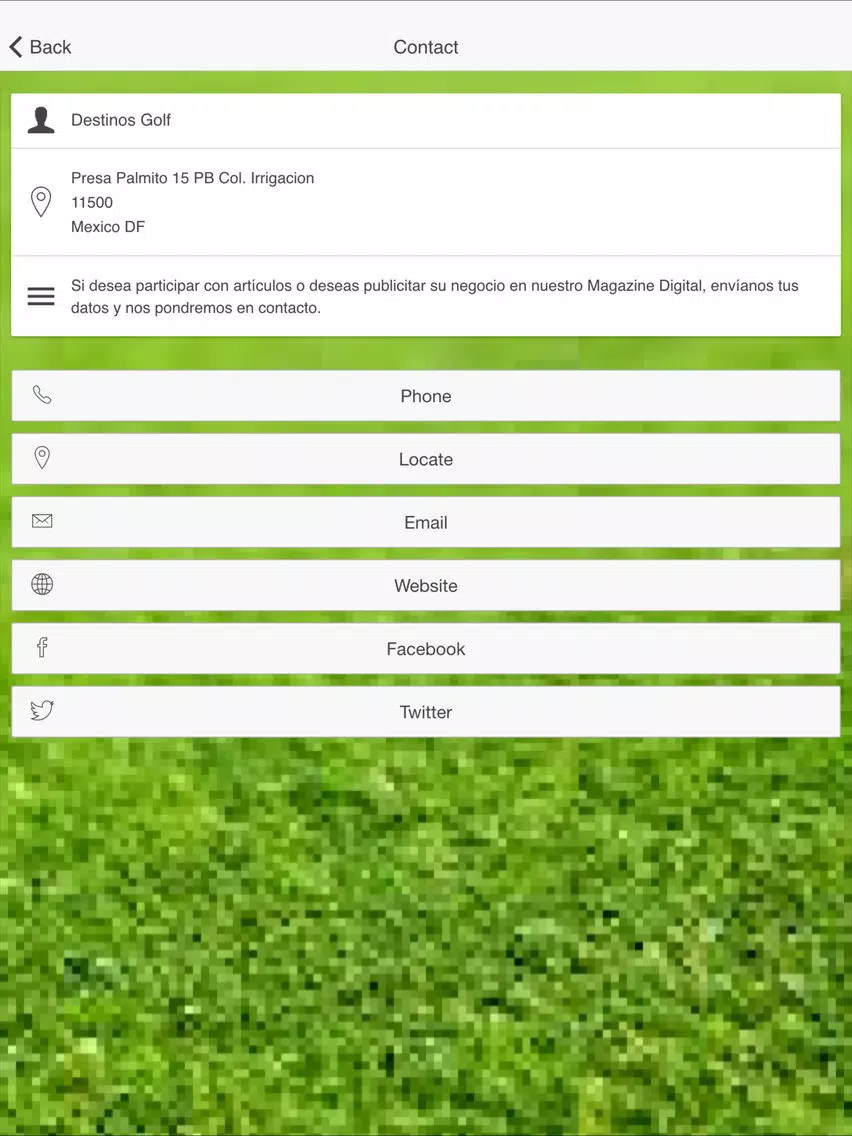 تصاویر Destinos Golf iPad 