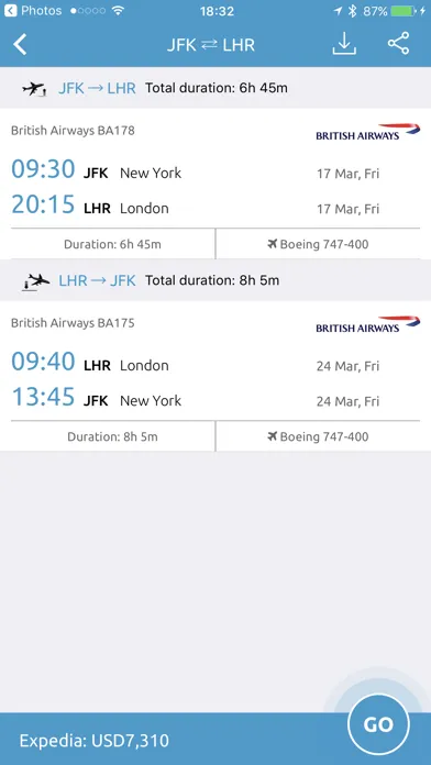 FlyCheaper Screenshots