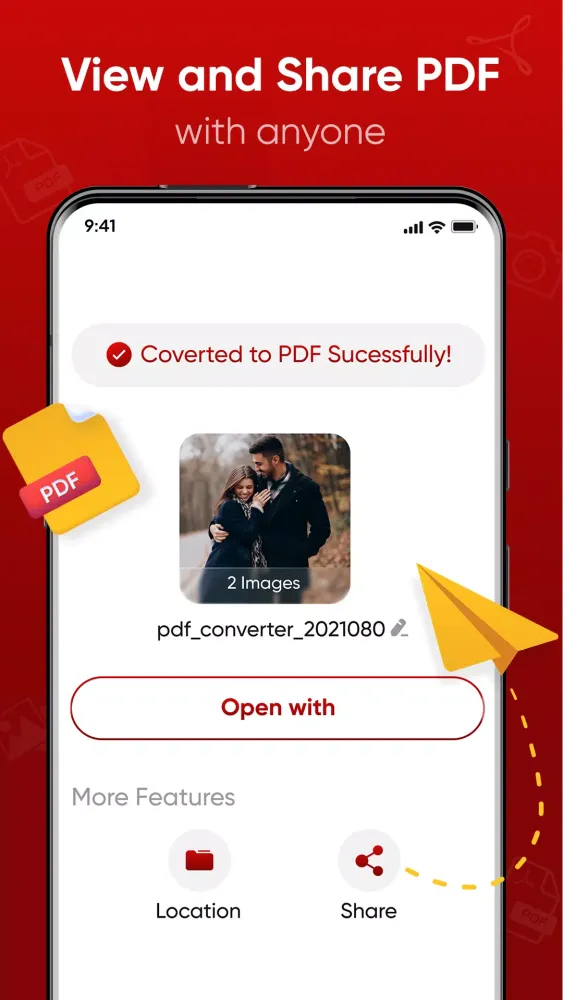 تصاویر Image to PDF converter, PDF Co