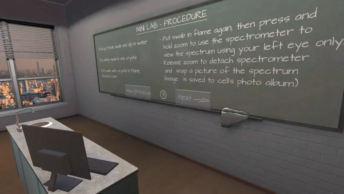 Zrzuty ekranu ADG Chem Lab Hero- Demo