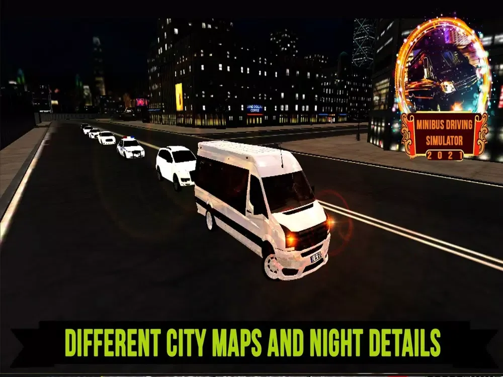 Minibus driving simulator 2021 iPad  Screenshots