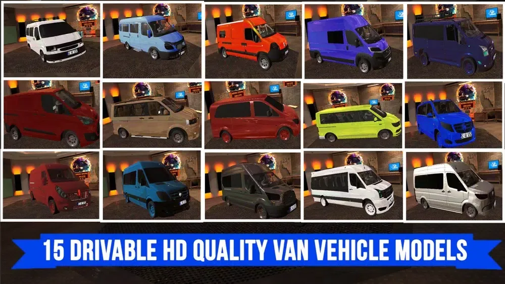 Minibus driving simulator 2021 Screenshots