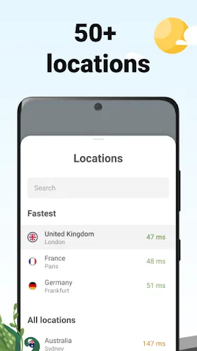 Скриншоты AdGuard VPN — private proxy
