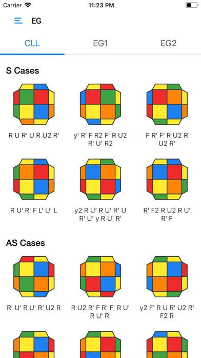 Magic Cube Algorithms 스크린샷