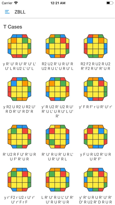 Magic Cube Algorithms 스크린샷