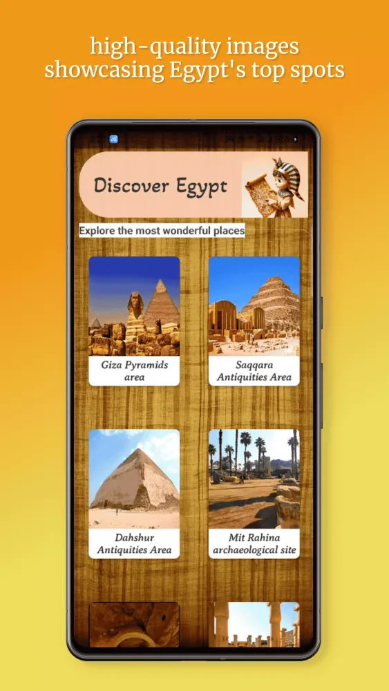 Tangkapan skrin Explore Egypt