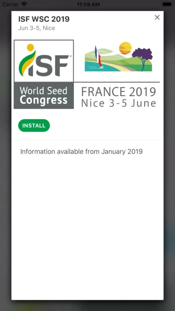 ISF World Seed Congress سکرین شاٹس