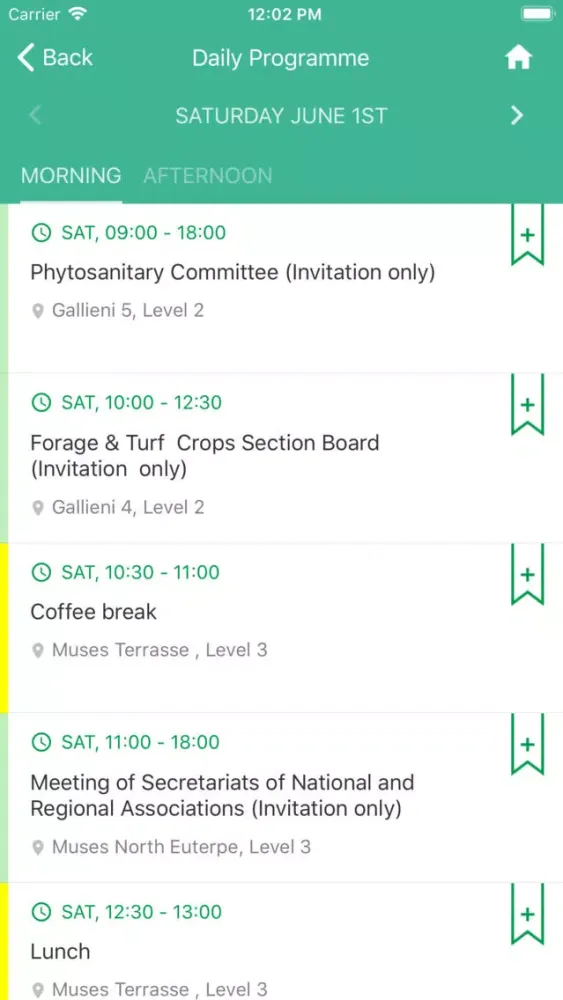 ISF World Seed Congress سکرین شاٹس