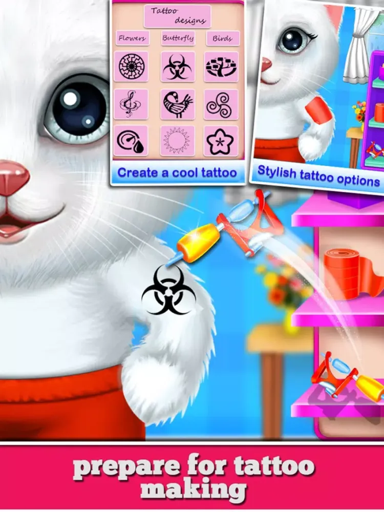 Zrzuty ekranu Kitty Fancy Nail Salon iPad 
