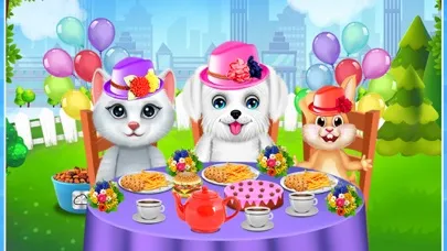 Capturas de pantalla de Puppy Surprise Tea Party Game