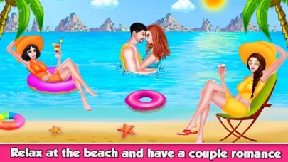 Tangkapan skrin Summer Vacation Planning Game