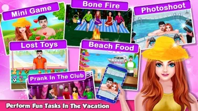 Tangkapan skrin Summer Vacation Planning Game