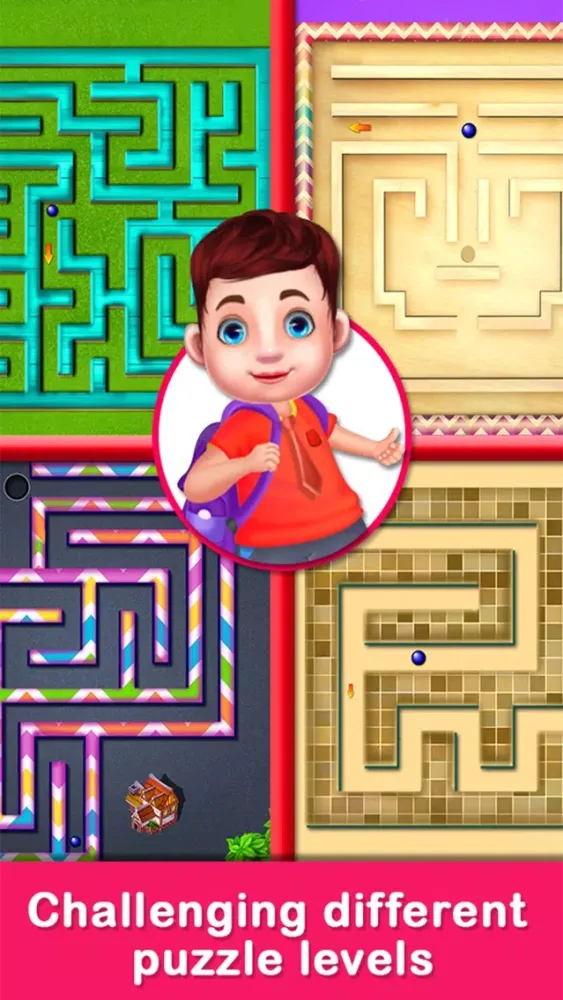 تصاویر Virtual Maze Puzzle