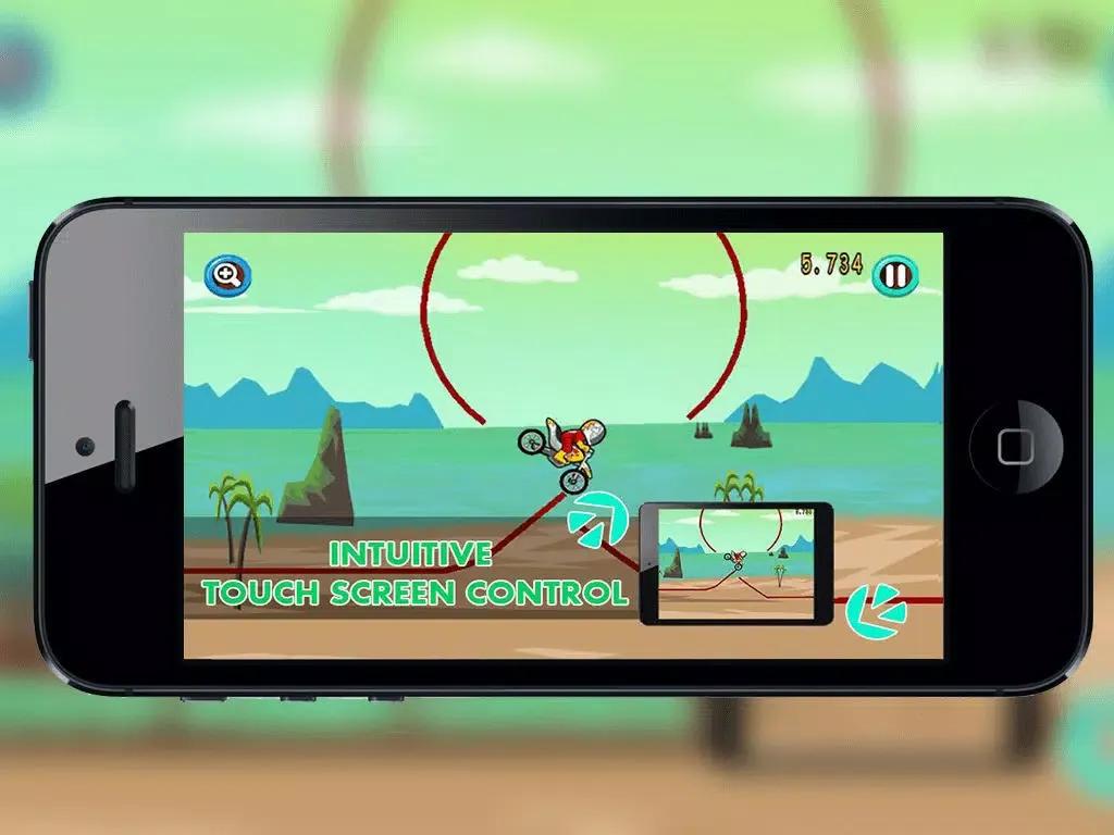 Xtreme Stunt Biker 2 Pro iPad 应用截图