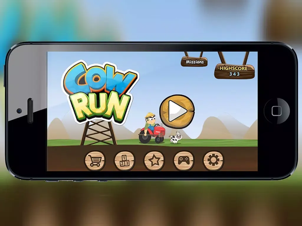 صور Cow Runner Pro iPad 