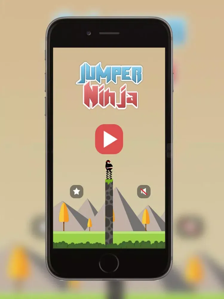 Spring Ninja Free iPad 應用截圖