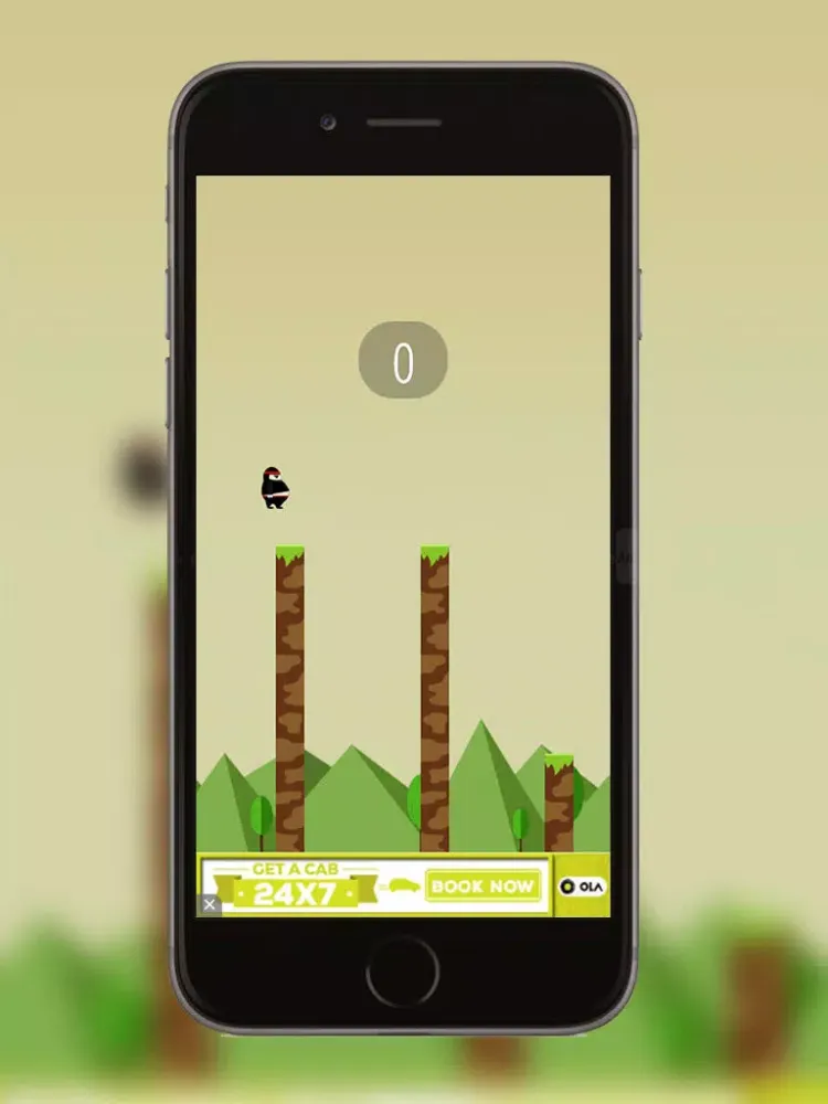 Spring Ninja Free iPad 應用截圖
