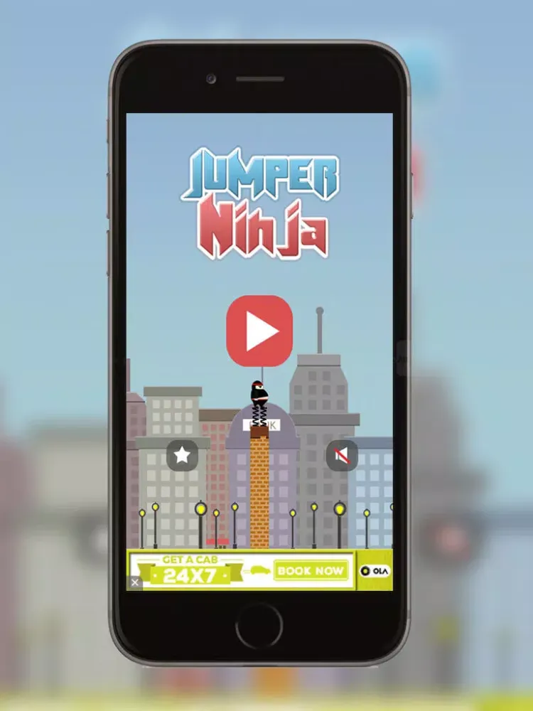 Spring Ninja Free iPad 應用截圖