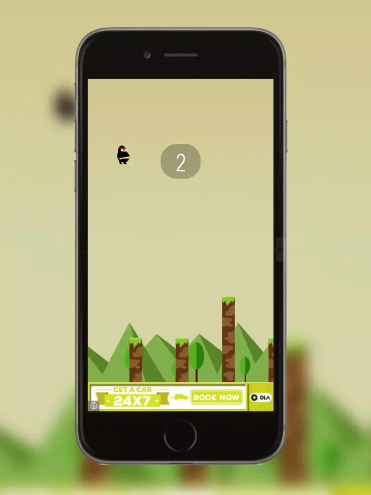 Spring Ninja Free iPad 應用截圖