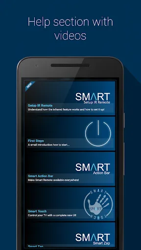 Smart TV Remote Screenshots