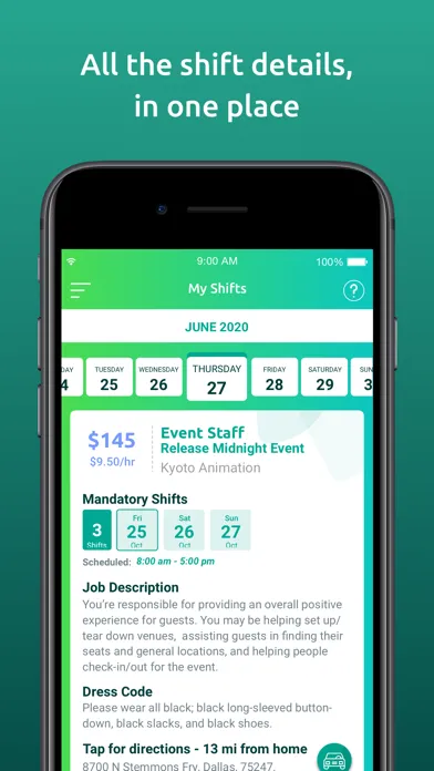 Скриншоты Adia – Jobs on Demand