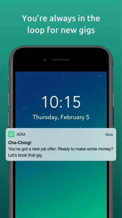 Скриншоты Adia – Jobs on Demand