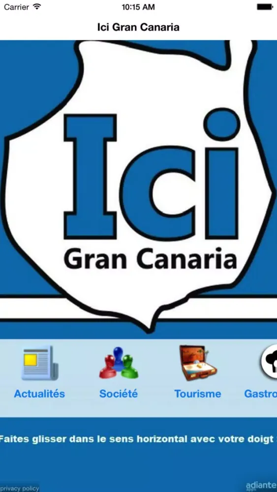 Tangkapan skrin Ici Gran Canaria
