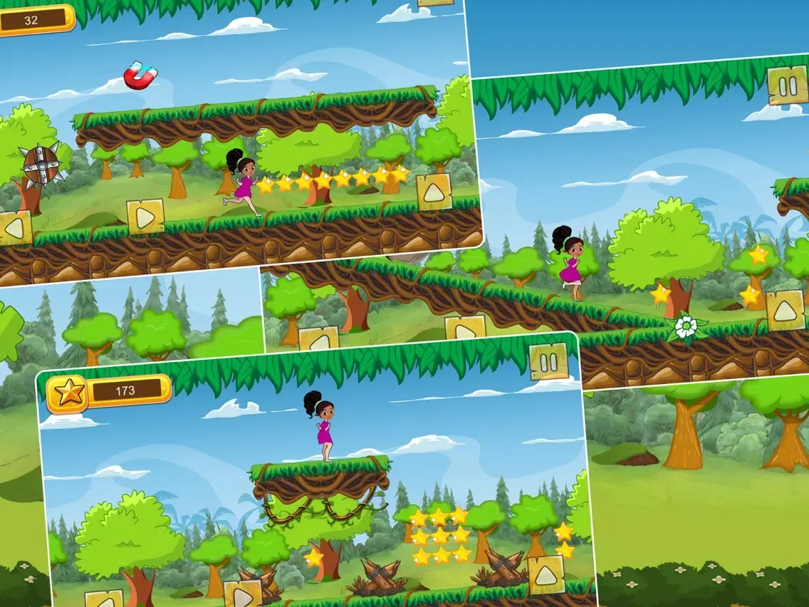 The Princess World Run iPad  Screenshots