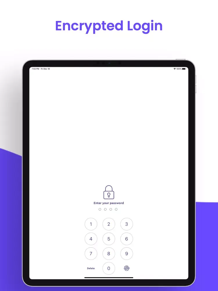 Captures d'écran de Lock For Accounts: Lock Any iPad 