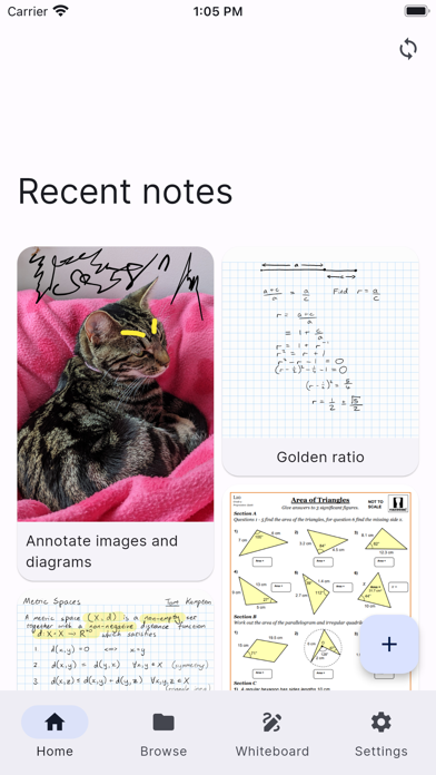 Saber: Handwritten Notes স্ক্রিনশট