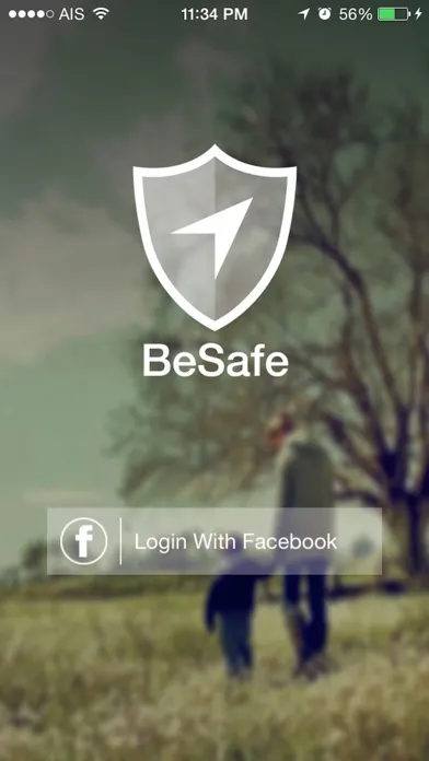 Tangkapan layar BeSafeApp