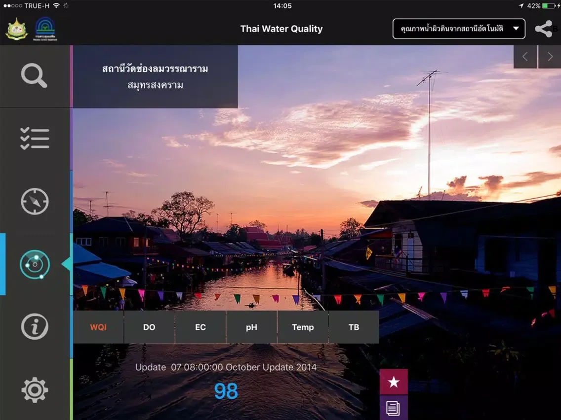 تصاویر Water Quality 4Thai iPad 