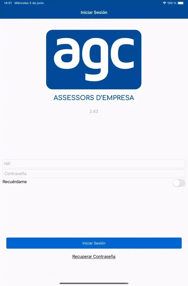 Capturas de pantalla de agc
