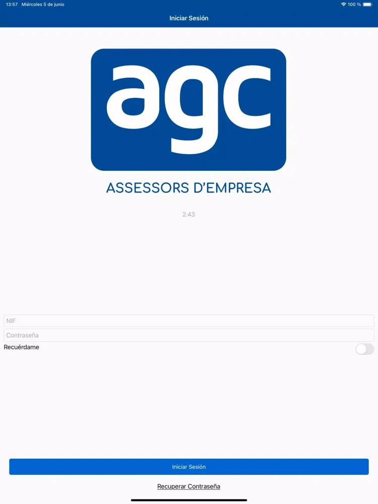 Capturas de pantalla de agc