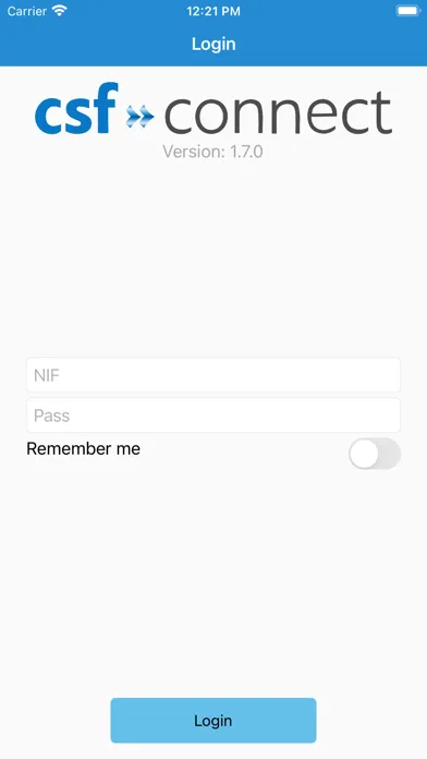CSF Connect Ekran Görüntüleri