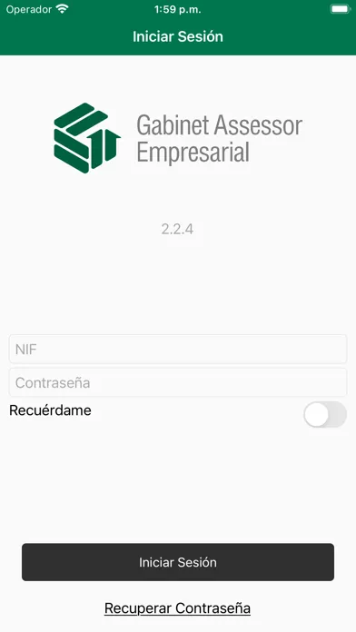 Screenshot di Gabinet