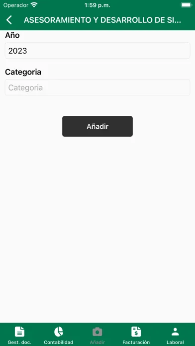 Screenshot di Gabinet