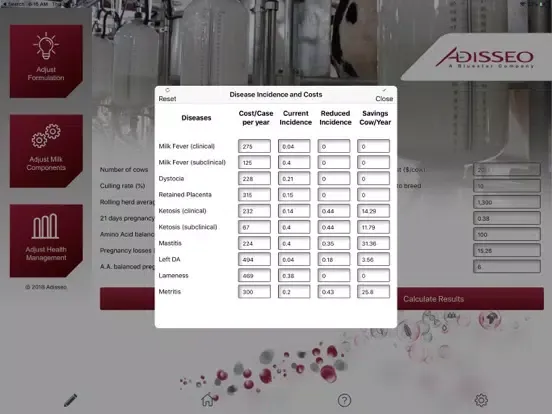 MilkSmart iPad  Screenshots