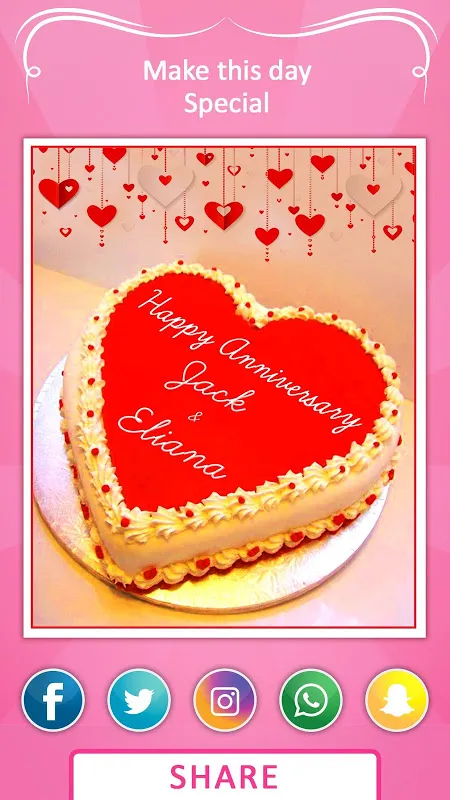 Name on Birthday Cake Screenshots