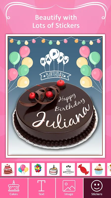 Name on Birthday Cake Screenshots