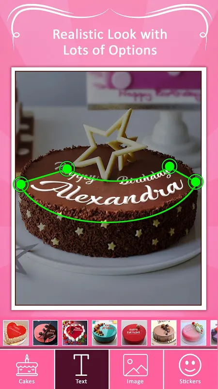 Name on Birthday Cake Screenshots