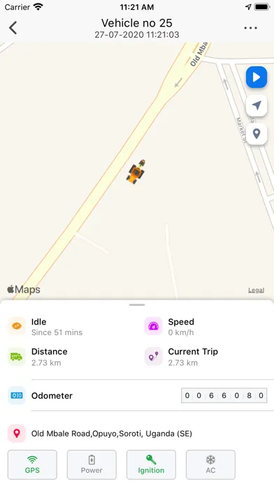 GPS Miles स्क्रीनशॉट