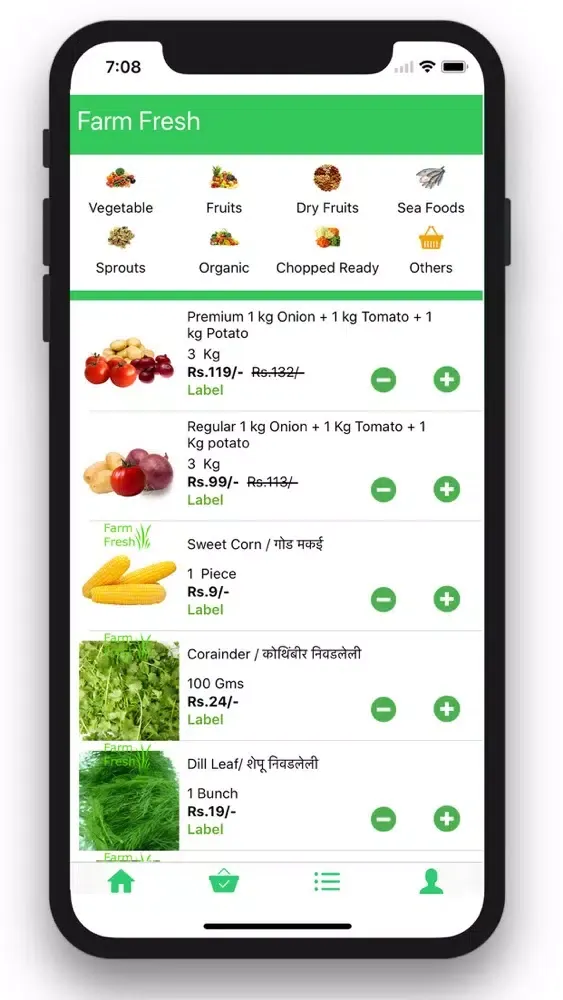 Скриншоты Nashik Farm Fresh