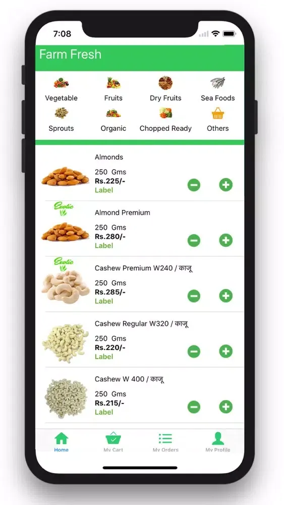 Скриншоты Nashik Farm Fresh