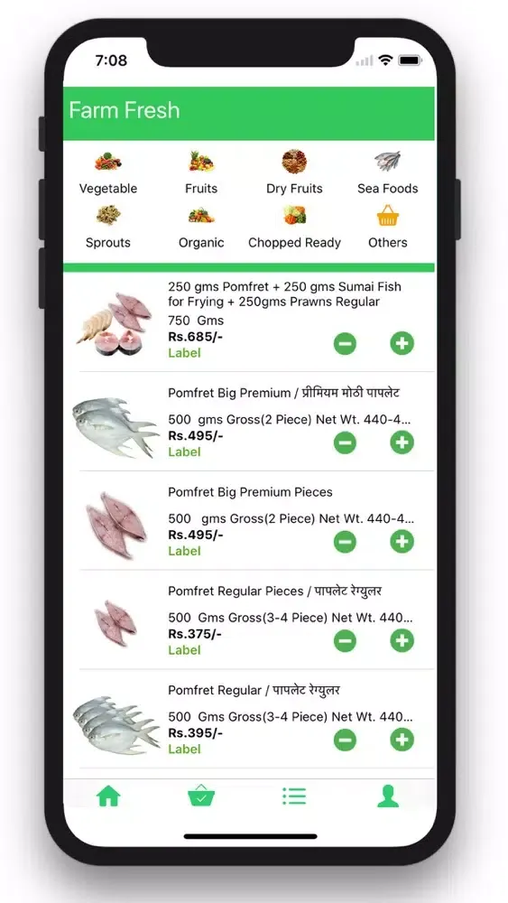 Скриншоты Nashik Farm Fresh