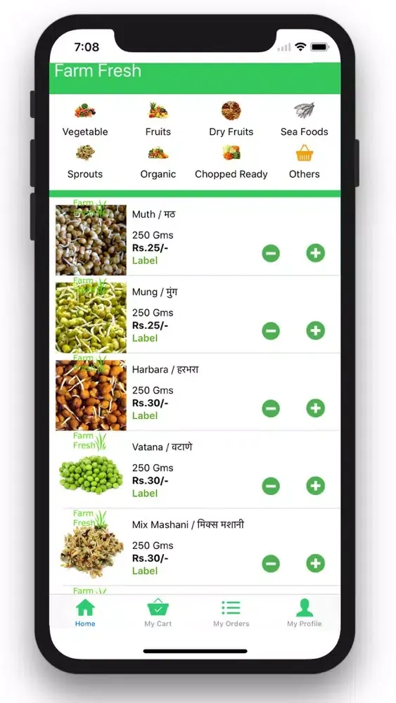 Скриншоты Nashik Farm Fresh