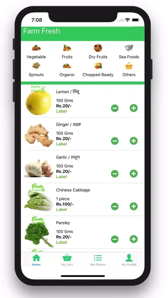 Скриншоты Nashik Farm Fresh