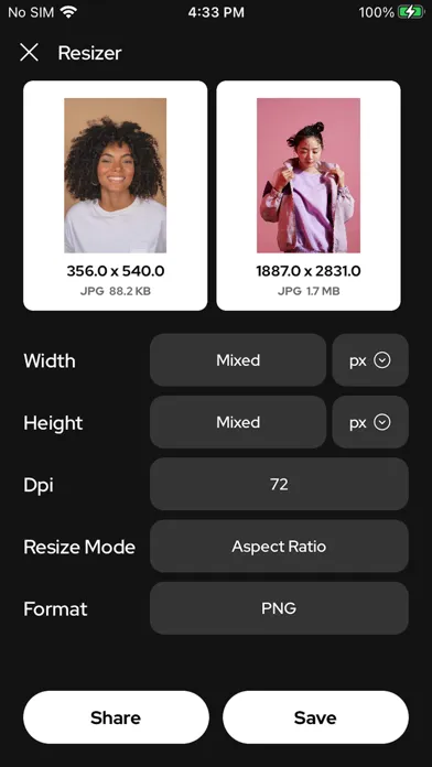 ภาพหน้าจอของ All Image Tools