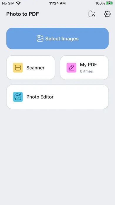 Ảnh chụp màn hình của PDF Converter - Img To PDF